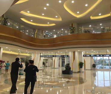 大型三甲醫(yī)院使用PVC木紋膜案例展示-PVC裝飾貼膜