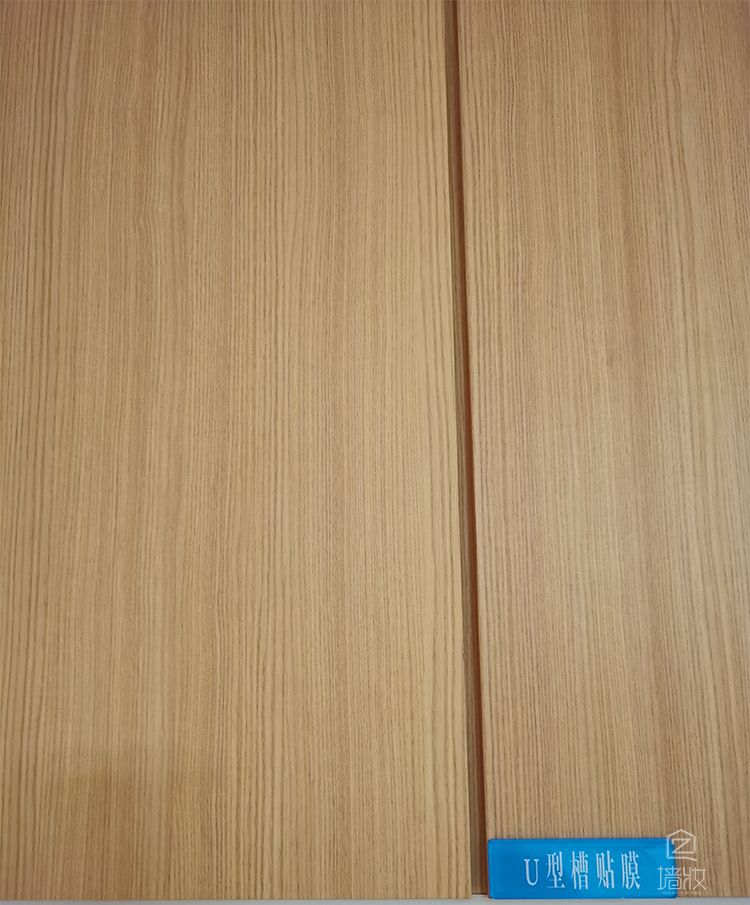 木紋膜貼膜常見(jiàn)槽口施工方法展示-PVC裝飾貼膜