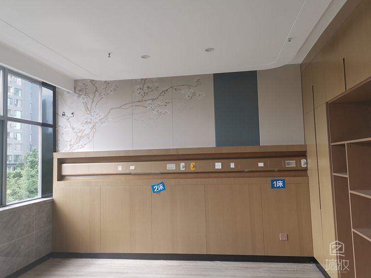 市級三甲醫(yī)院病房金屬膜PVC裝飾貼膜翻新改造-Lg裝飾貼膜