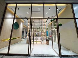 售樓部使用LG裝飾木紋膜裝修案例-pvc裝飾貼膜